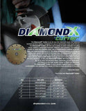 3" Diamond X Metal Cutting Blade Cut-Off Wheel - Type 1 for Angle Grinders - Diamond Blade Supply