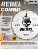 14" Rebel Combo Concrete/Asphalt Diamond Blade #Reb-14