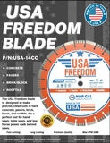 5-Pack - 14" USA Freedom Handsaw Blades + 1 Free 12" Blade