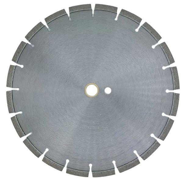 12-Inch Diamond Saw Blade For Concrete, Brick, Block, Paver, Stone, Tile & Asphalt - Best For Masonry Cutting