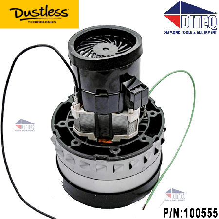 Diteq Slurry Vac Replacement Motor for Dustless - Diamond Blade Supply