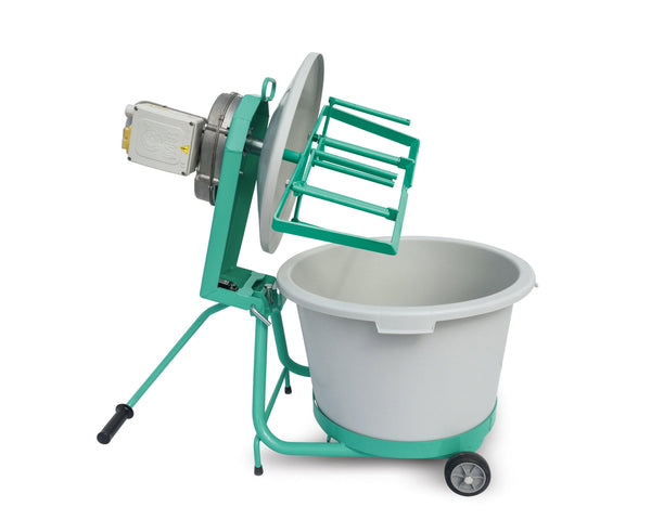 Mix-All 60 0.75 HP 110V Electric Bucket Mixer/ Poly Drum