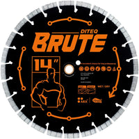 Diteq Brute C/S-32Br Arix™ Granito, adoquines de ladrillo, hormigón duro, cuchillas
