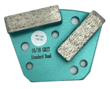 16/18 GRIT DOUBLE SQUARE STANDARD BOND FOR MED C/C FLOOR GRINDING SHOE/TRAPEZOID - Diamond Blade Supply
