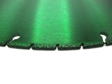 14" X .125 X 1" METAL CUTTING BLADE SUPREME GREEN CUTTER - Diamond Blade Supply