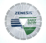 8" X .095 GREEN X-CUT EARLY ENTRY BLADE ZENESIS - Diamond Blade Supply