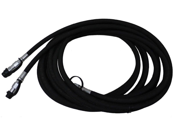 ICS hydraulic hose set, 25 ft (7.5 m), two-way, with QD couplers #70466 - Diamond Blade Supply