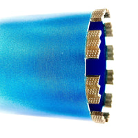 Supreme Blue Ripper-Seg™ Core Drill Bit - 5/8" to 14" Diameter - Diamond Blade Supply