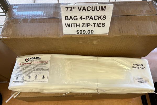 Zoombags - Paquete de 4 bolsas de vacío continuas por $ 99