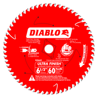 6-1/2 in. x 60 Tooth Ultra Finish Saw Blade