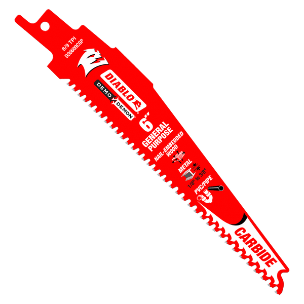 6 in. Demo Demon Carbide General Purpose Recip (3-Pack)