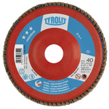 Tyrolit Premium Zirconia Flap Discs For Steel And Stainless Steel Type 27