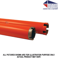 DITEQ 5/8" CORE BIT C-51 Crown-Wet Only Use 5/8-11 - Diamond Blade Supply